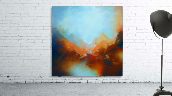Frosty Mountains Wall Preview