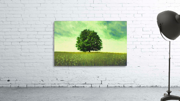 Lonely tree Wall Preview