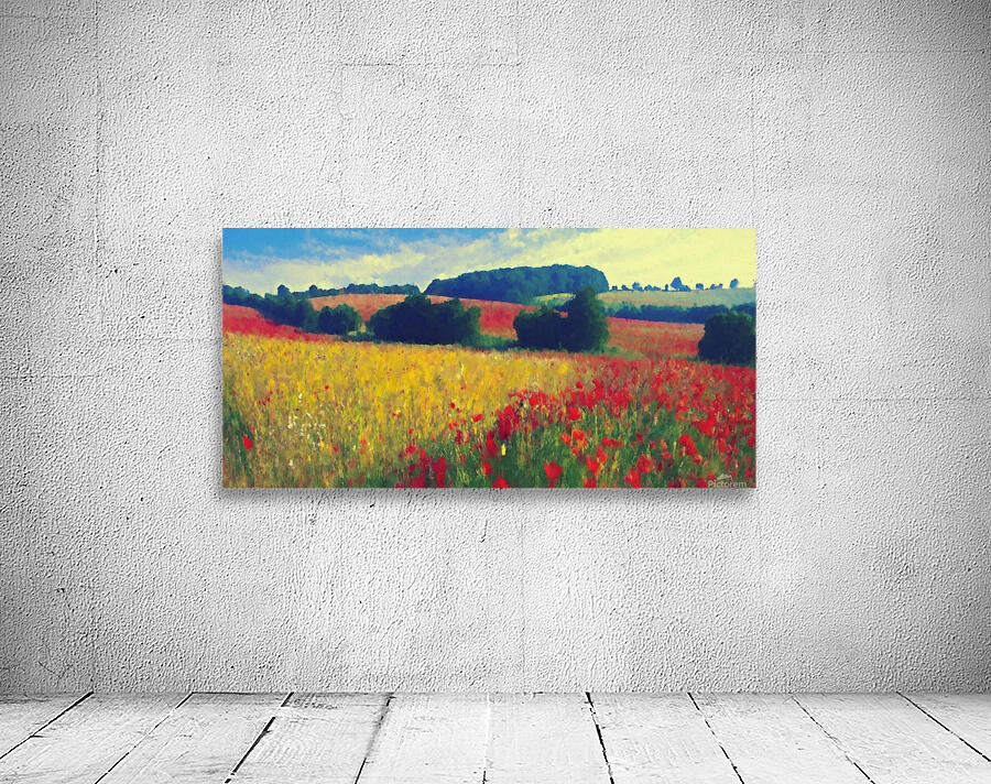 Flowery Field  Wall Preview