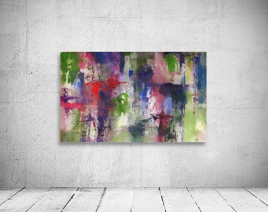 Random Brush Strokes Wall Preview