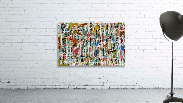 Mixing Colors and Shapes Wall Preview