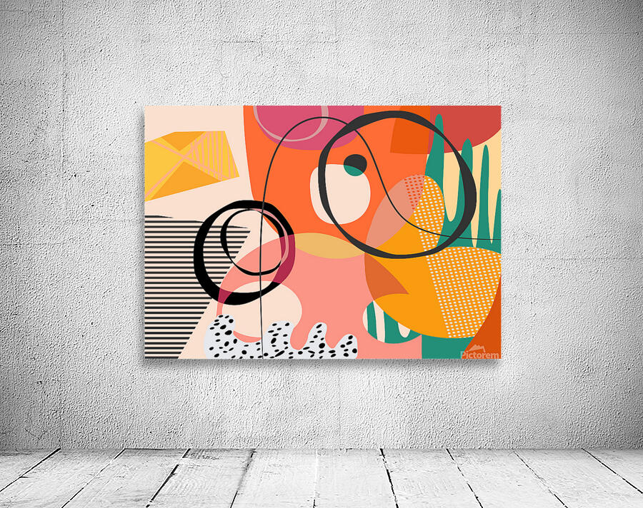 Shapes and Patterns Wall Preview