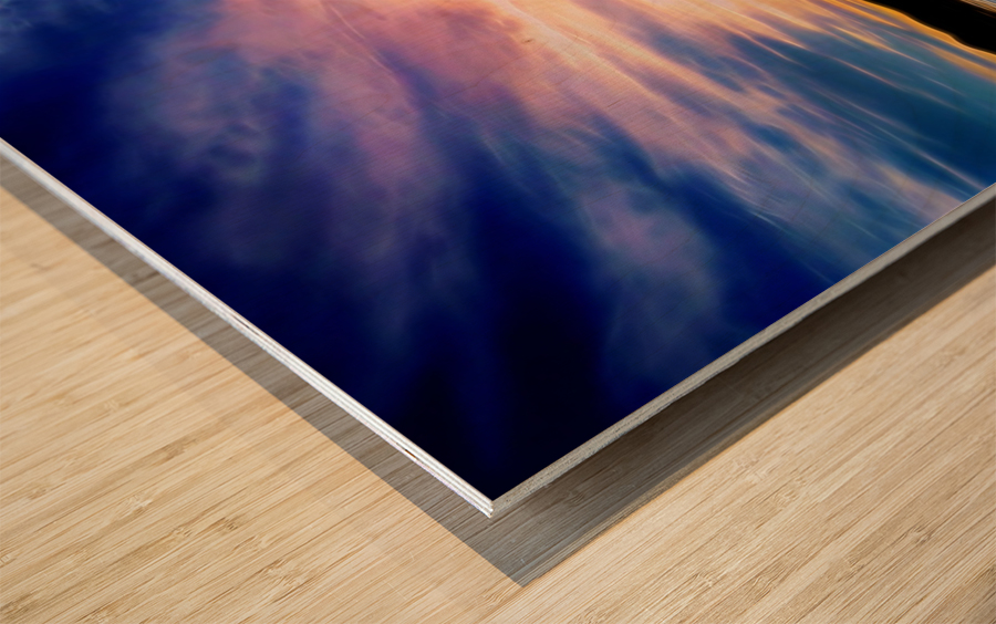 Tropical Landscape Wood print