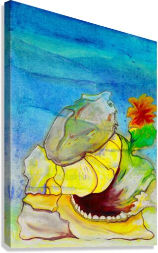 LE CROQUEUR D ETOILES  Canvas Print