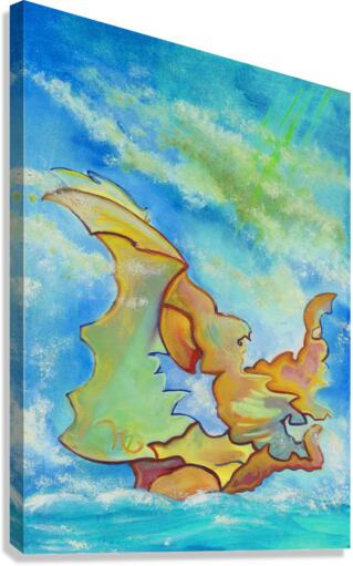  LE CHAR DE NEPTUNE Canvas Print