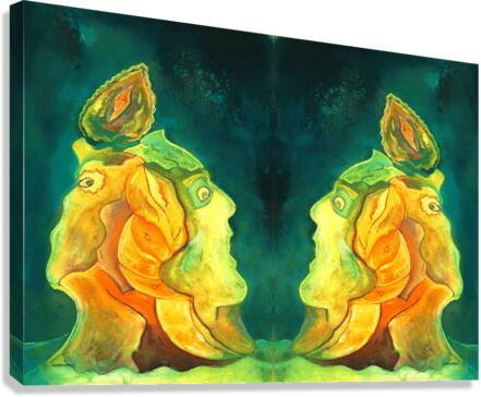 LUEURS OCEANES Canvas Print