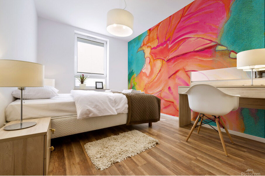 POISSON CORAIL Mural print