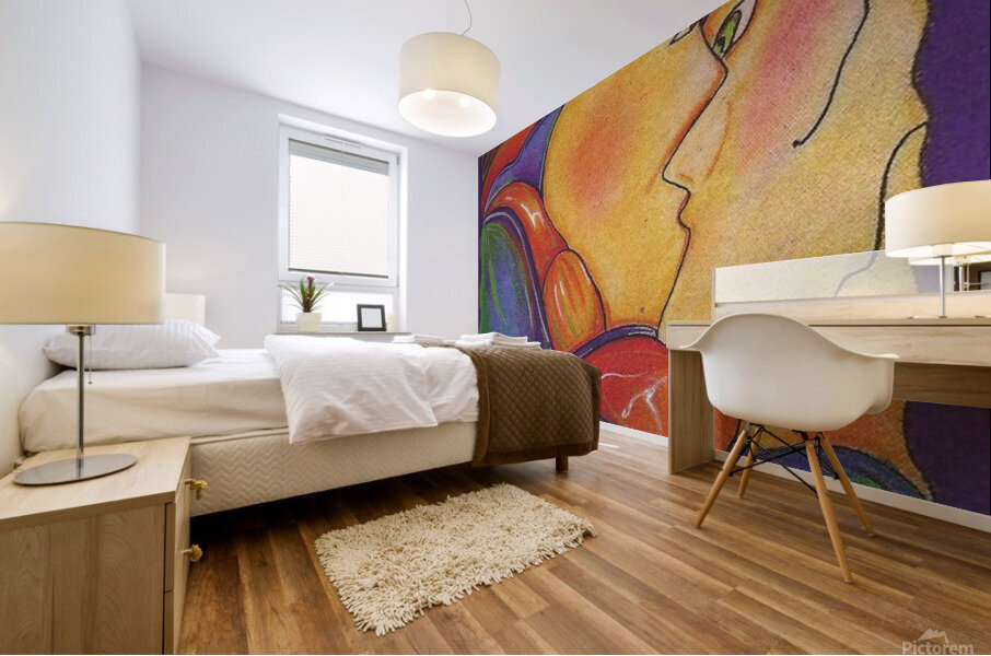 RENCONTRES Mural print