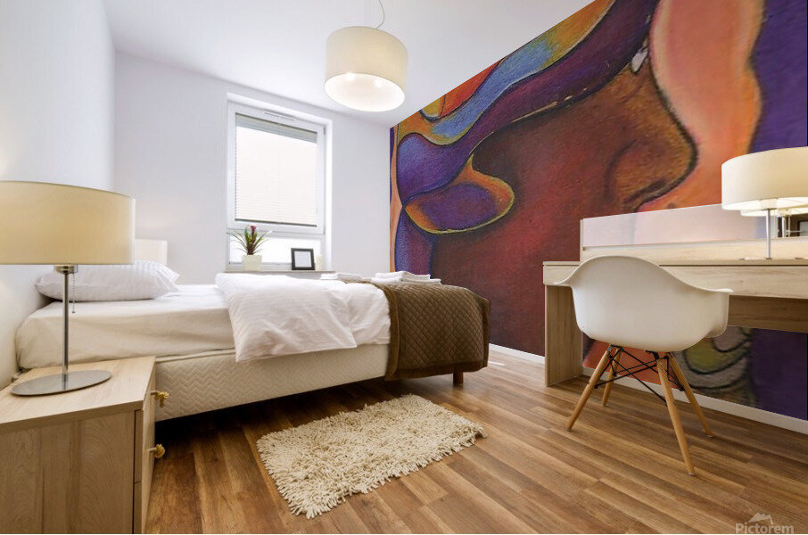 LA GROSSESSE  Mural print