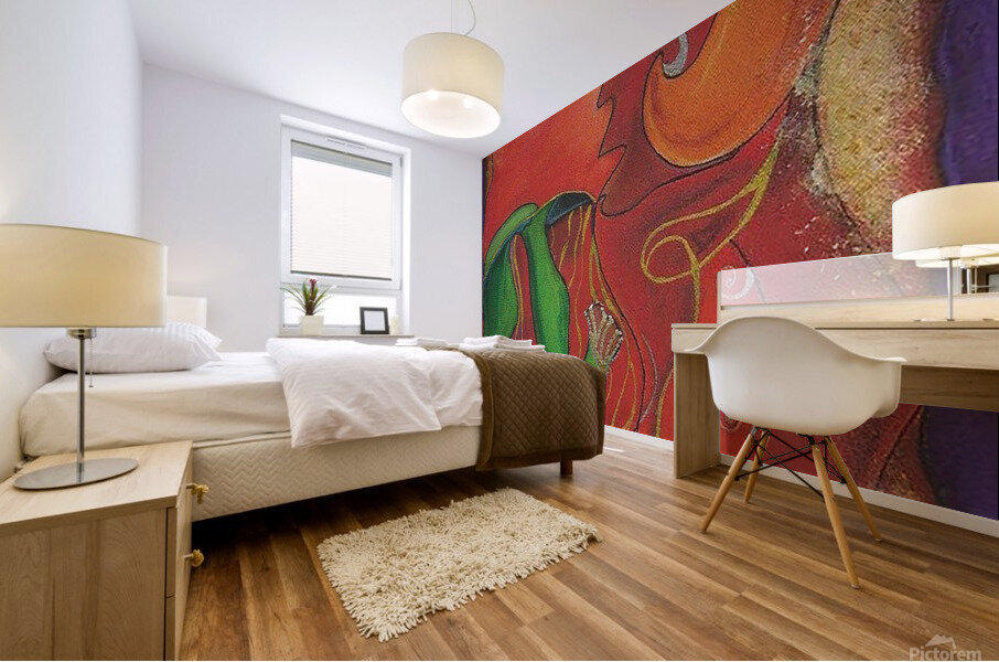 LE FOLKLORE  Mural print