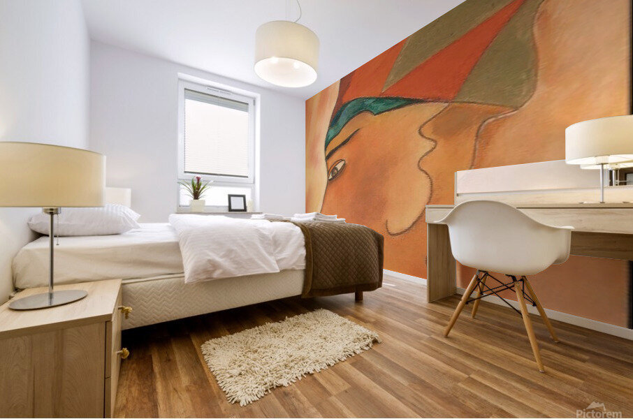 La belle Mural print