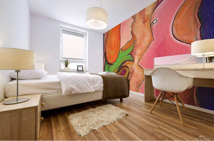 Confidences Mural print