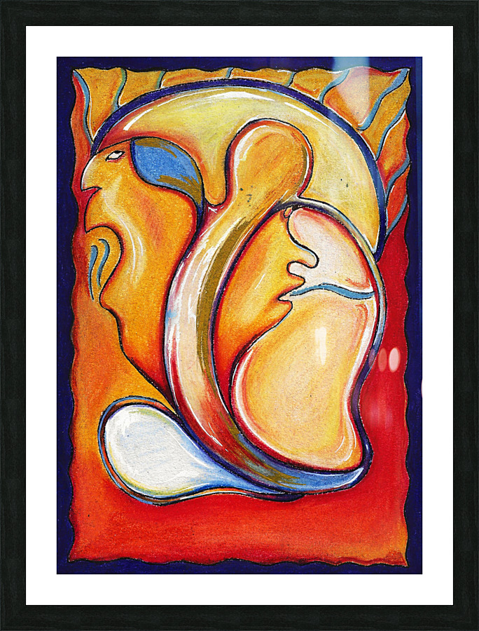 L ART Picture Frame print