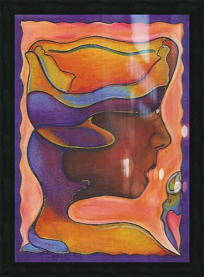 LA GROSSESSE  Picture Frame print