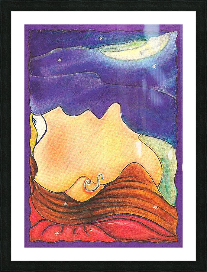 LA REVEUSE Picture Frame print