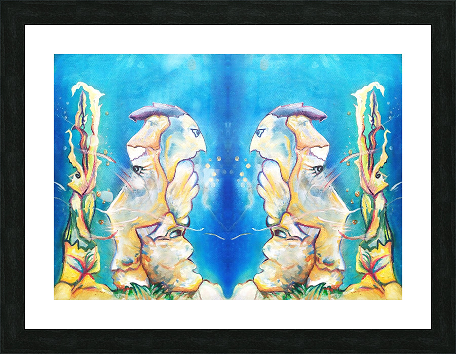  LES ABYSSES Picture Frame print