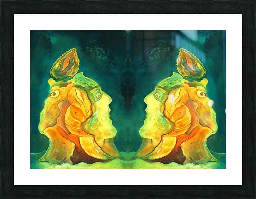 LUEURS OCEANES Picture Frame print