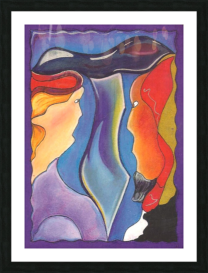 Le glaive Picture Frame print
