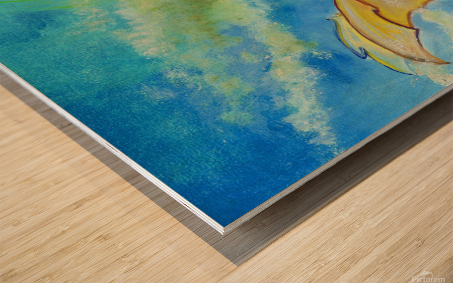  LE CHAR DE NEPTUNE Wood print