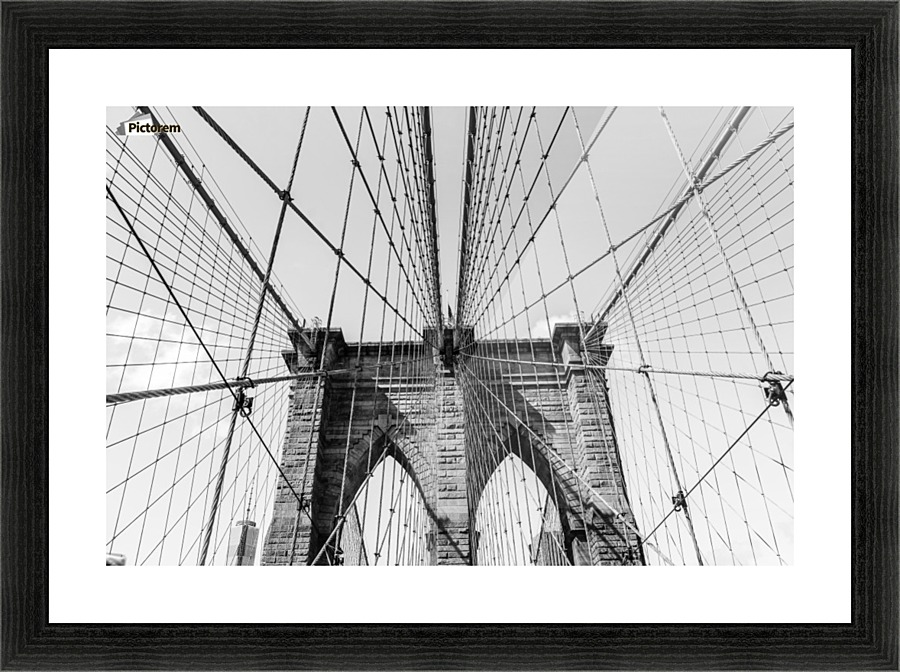 Brooklyn Bridge Picture Frame print