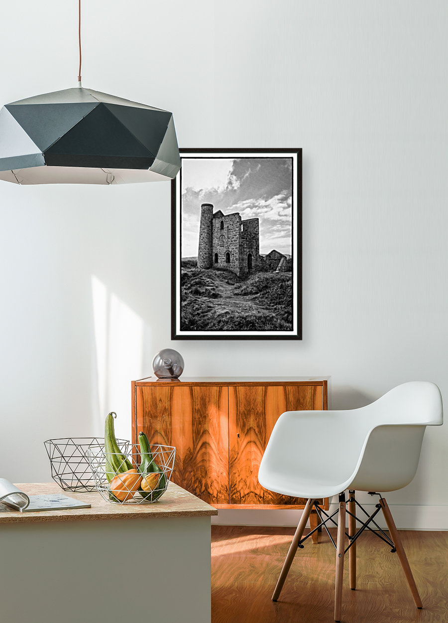Tin Mine Cornwall Reproduction