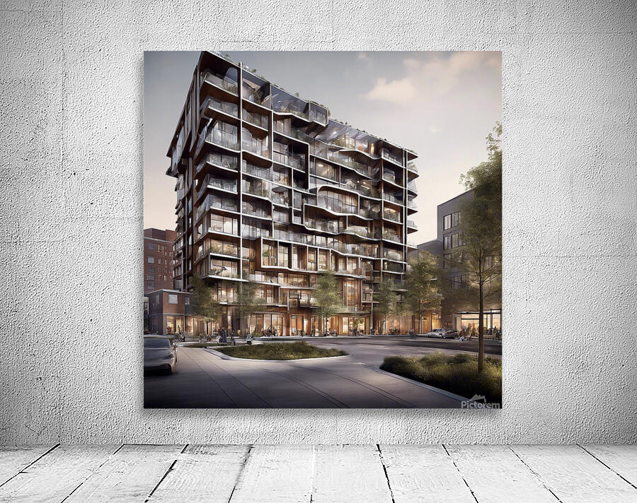 Innovative mixed use development featuring Wall Preview