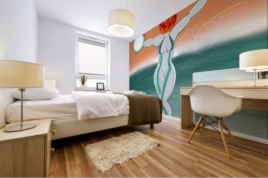Oshun Magic Mural print