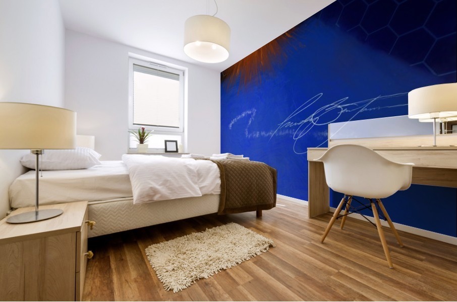 Manifest light Mural print
