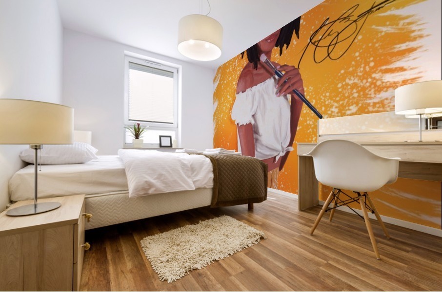 Painter Mural print