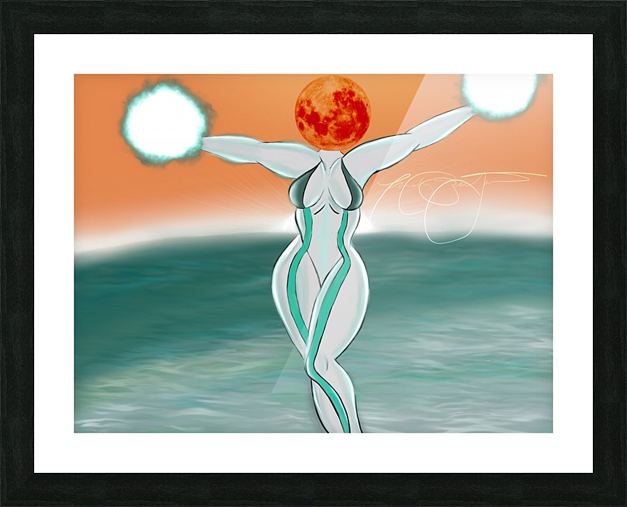 Oshun Magic Picture Frame print