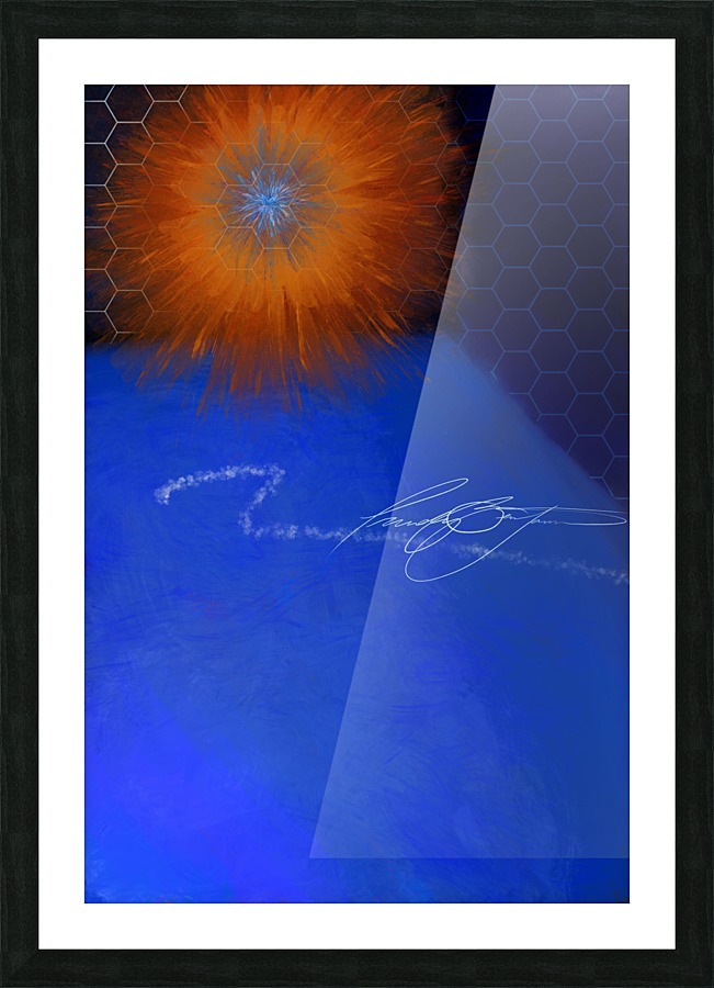 Manifest light Picture Frame print