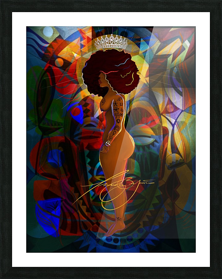 Queen Picture Frame print