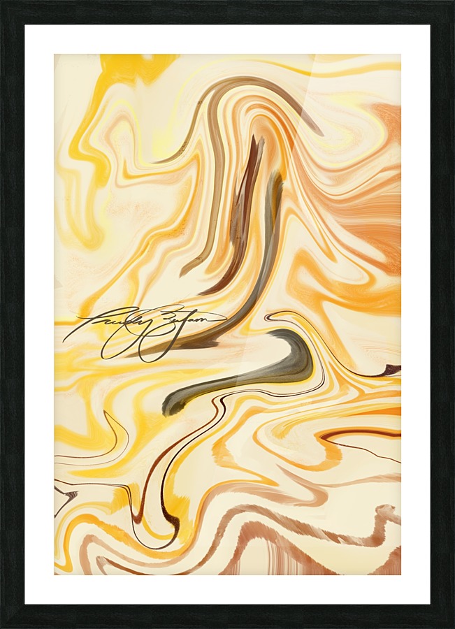 Wave Picture Frame print