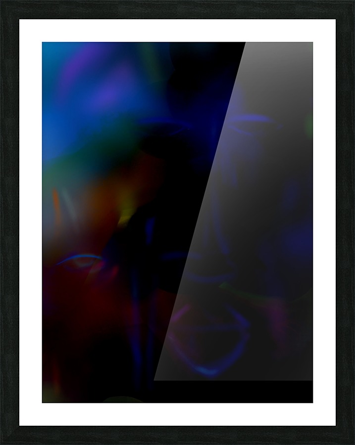 New face Picture Frame print