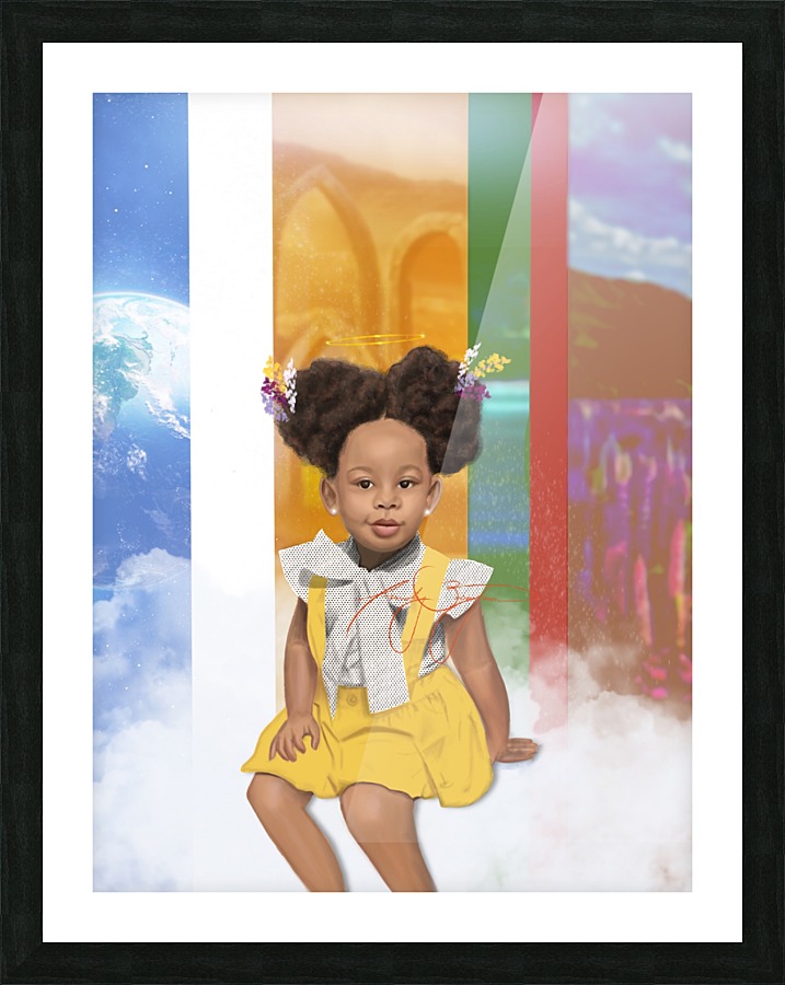 child Picture Frame print