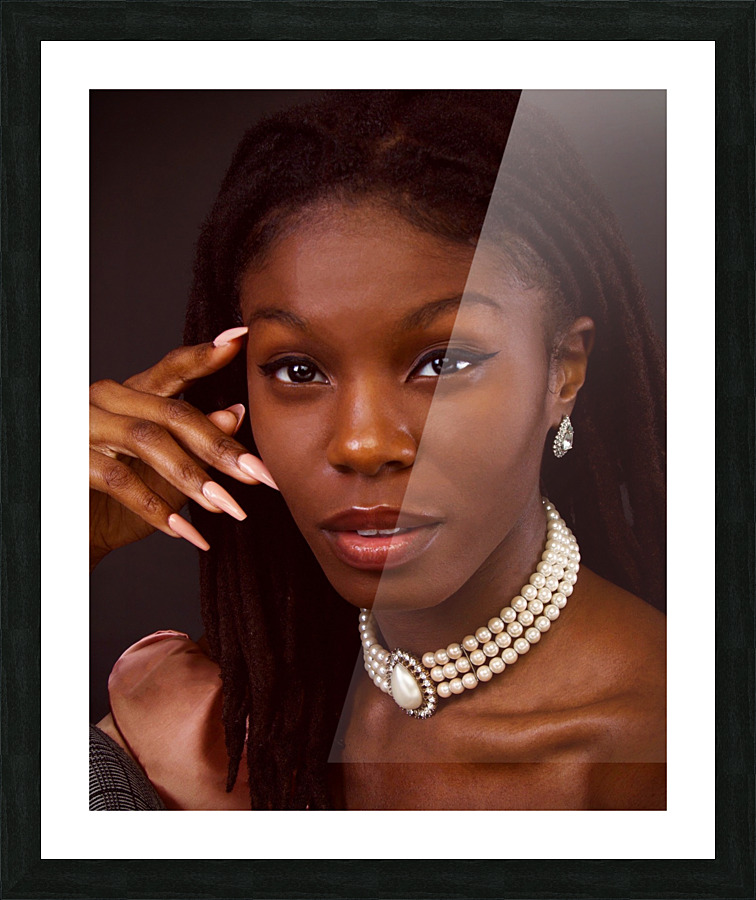 Headshot Picture Frame print