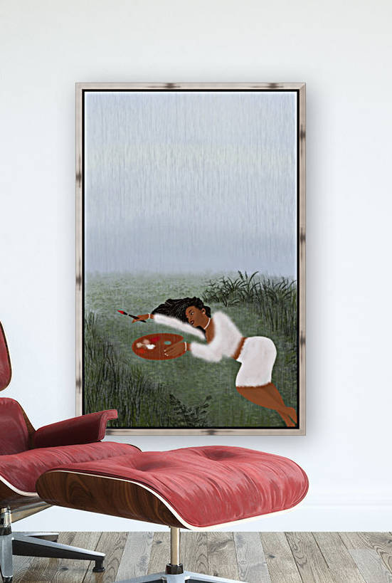 Freedom Painter by Afrocentric Painter