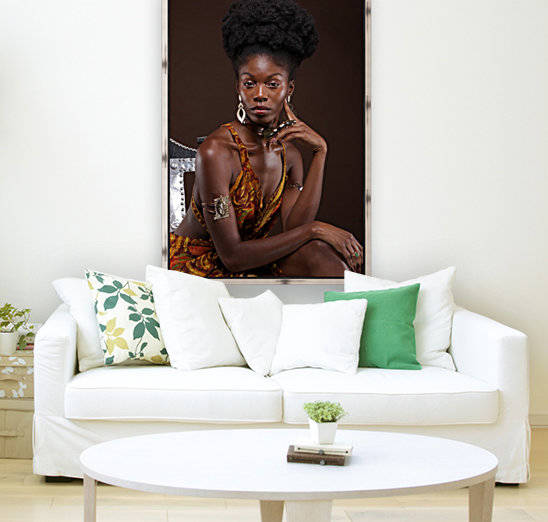 Black Queen by Afrocentric Painter