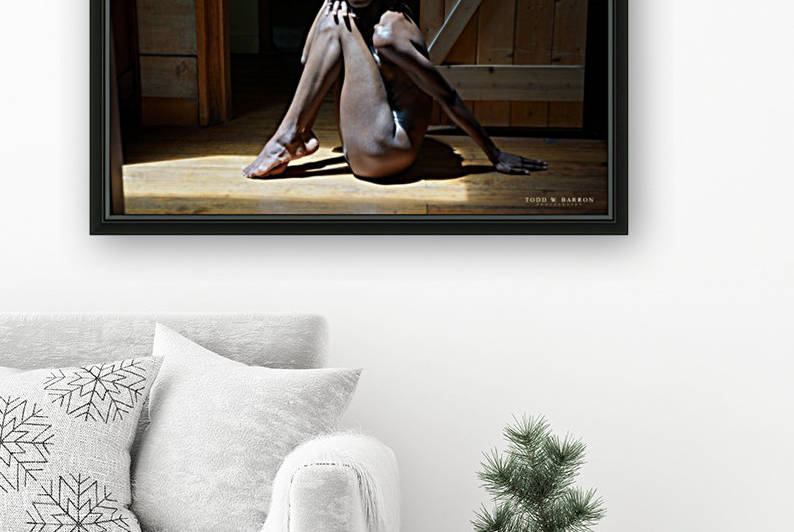 Seduction of Curves by Afrocentric Painter