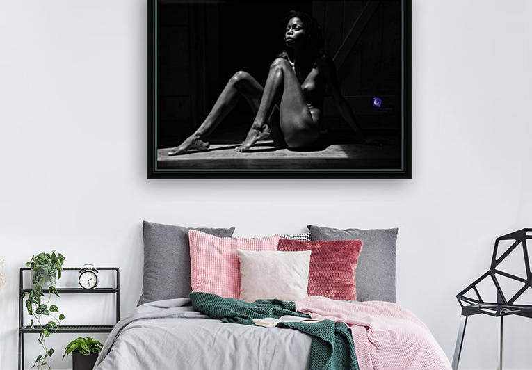 Black woman by Afrocentric Painter