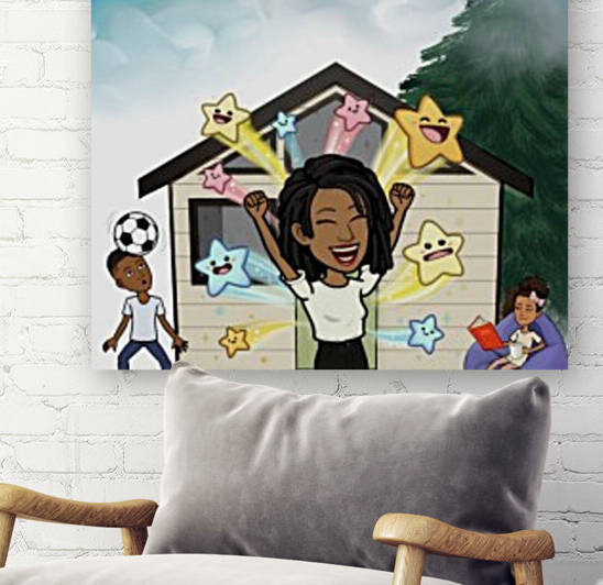 Kids room by Afrocentric Painter