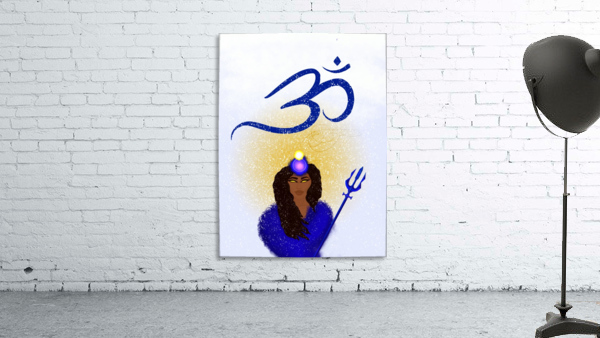 Om Goddess Wall Preview