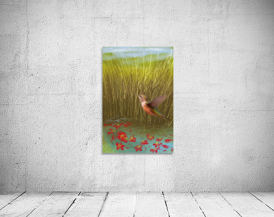 Hummingbird Wall Preview