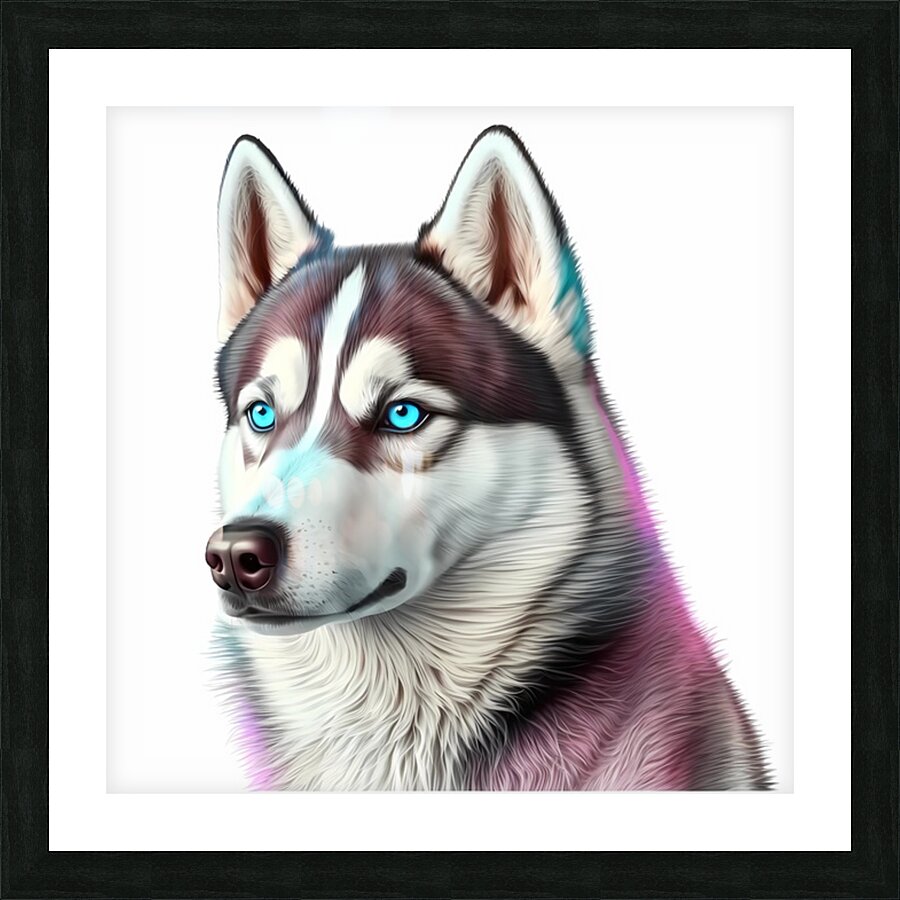 Artmaven 197 siberian husky by Art Maven
