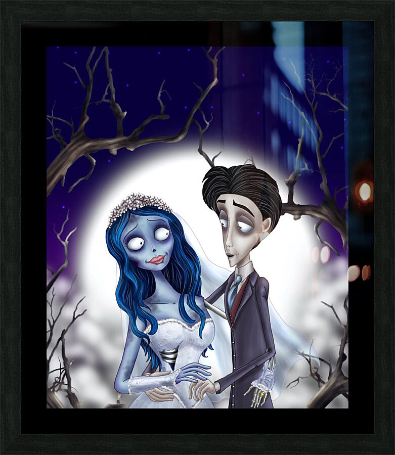 Corpse Bride Picture Frame print