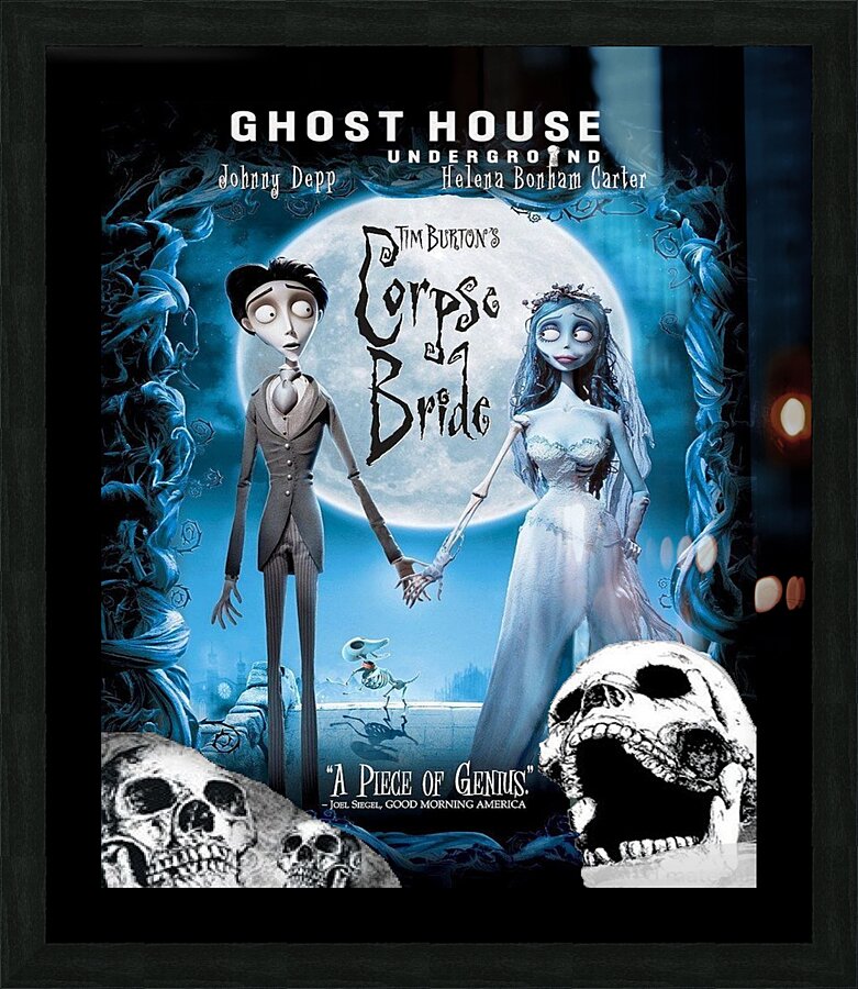 Corpse Bride Picture Frame print