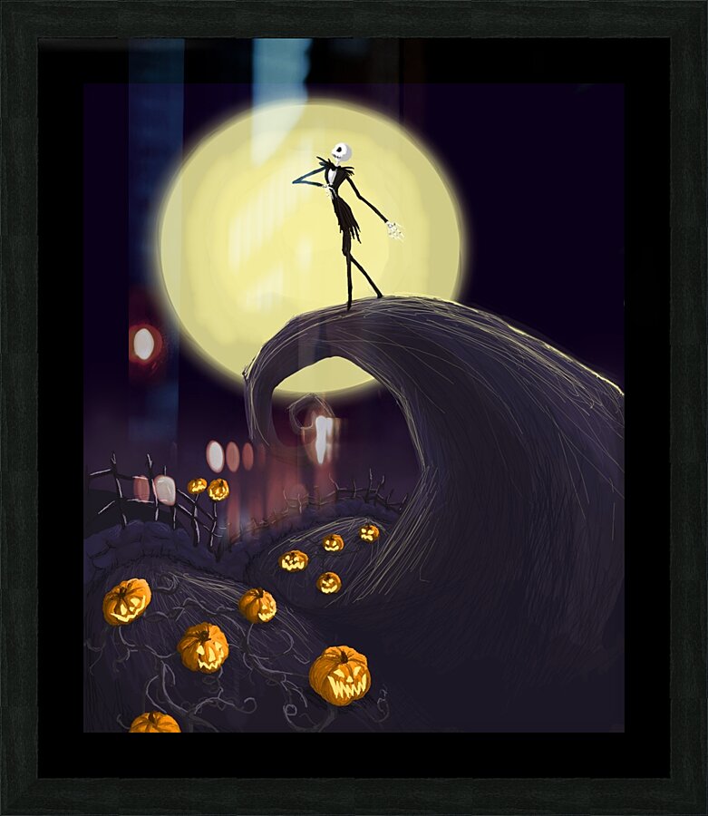 Corpse Bride Picture Frame print
