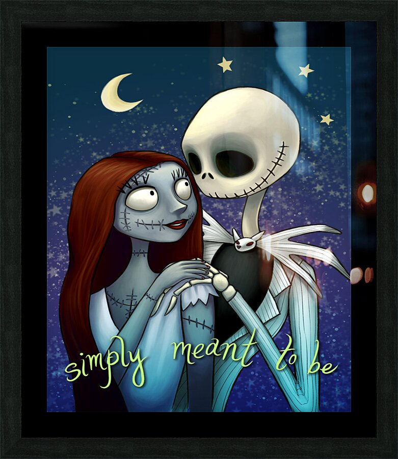 Corpse Bride Picture Frame print