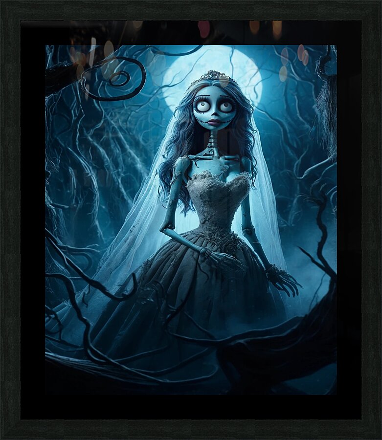 Corpse Bride Picture Frame print