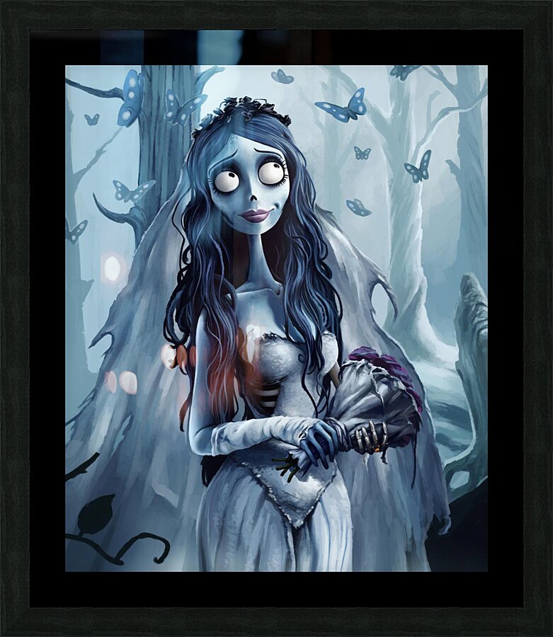 Corpse Bride Picture Frame print